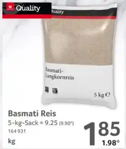 Selgros Quality Basmati Reis Angebot