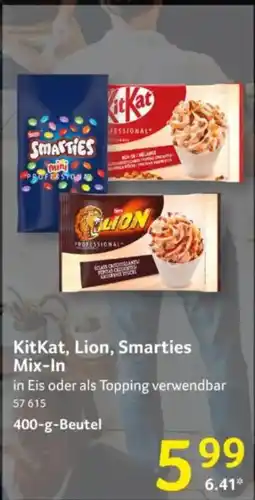 Selgros KitKat, Lion, Smarties Mix-In Angebot