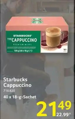 Selgros Starbucks Cappuccino Angebot