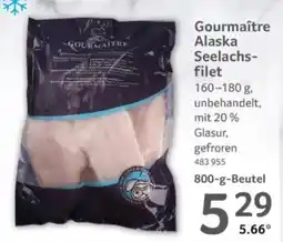 Selgros Gourmaître Alaska Seelachs-filet Angebot