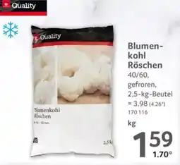 Selgros Quality Blumenkohl Röschen Angebot