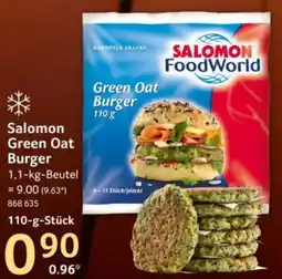 Selgros Salomon Green Oat Burger Angebot