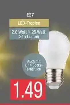 Marktkauf E27 Led-tropfen Angebot