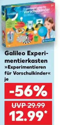 Kaufland Galileo Experimentierkasten Angebot