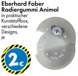 TEDi Eberhard Faber Radiergummi Animal Angebot