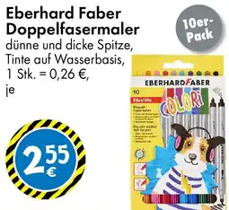 TEDi Eberhard Faber Doppelfasermaler Angebot