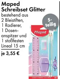 TEDi Maped Schreibset Glitter Angebot