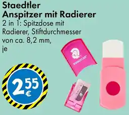 TEDi Staedtler Anspitzer mit Radierer Angebot