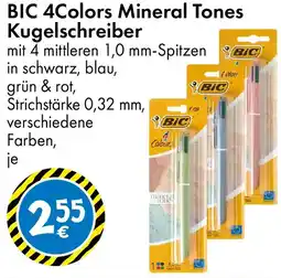 TEDi BIC 4Colors Mineral Tones Kugelschreiber Angebot