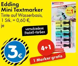 TEDi Edding Mini Textmarker Angebot