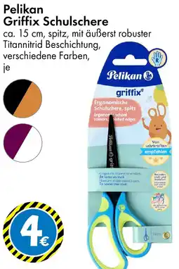 TEDi Pelikan Griffix Schulschere Angebot