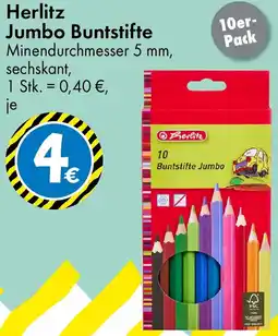 TEDi Herlitz Jumbo Buntstifte Angebot