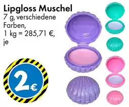 TEDi Lipgloss Muschel Angebot