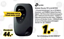 MEDIMAX Tp-link mobiler router m7200 Angebot