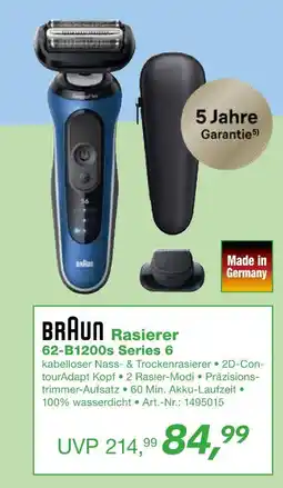 EP Braun rasierer Angebot