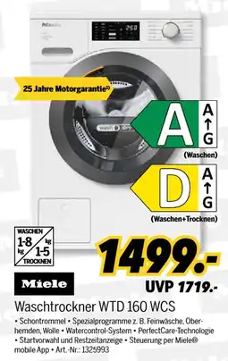 MEDIMAX Miele waschtrockner wtd 160 wcs Angebot