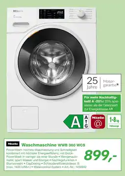 EP Miele waschmaschine wwb 360 wcs Angebot