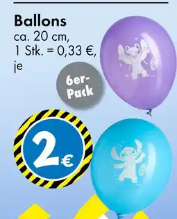 TEDi Ballons Angebot