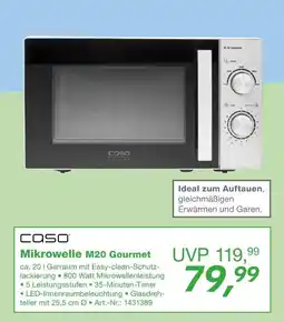 EP Caso mikrowelle m20 gourmet Angebot