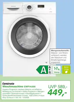 EP Constructa waschmaschine cwf14j05 Angebot