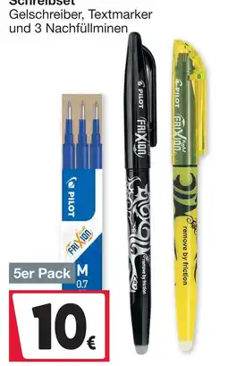 Woolworth Pilot schreibset Angebot