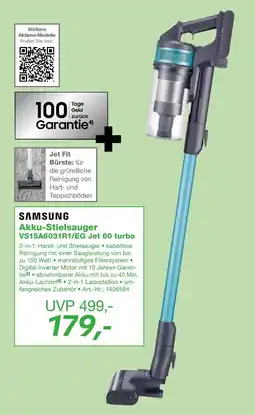 EP Samsung akku-stielsauger vs15a6031r1/eg jet 60 turbo Angebot