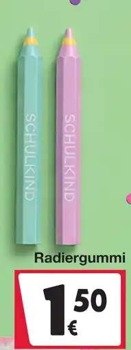 Woolworth Schulkind radiergummi Angebot