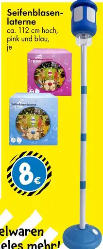 TEDi Seifenblasenlaterne pink und blau Angebot