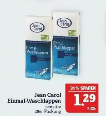 Marktkauf Jean Carol Einmal-waschlappen Angebot