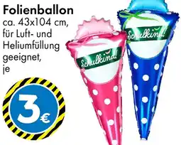 TEDi Folienballon Angebot