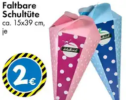 TEDi Faltbare Schultüte Angebot