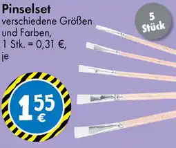 TEDi Pinselset Angebot