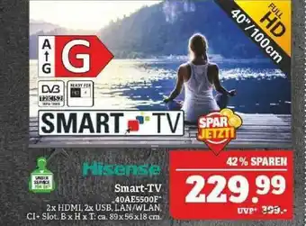 Marktkauf Hisense Smart-tv 40ae5500f Angebot