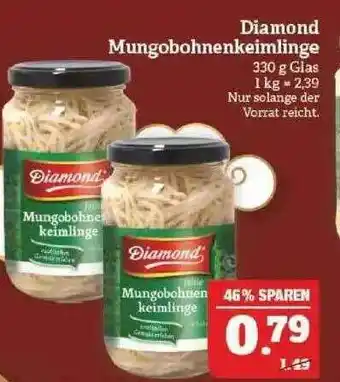 Marktkauf Diamond Mungobohnenkeimlinge Angebot