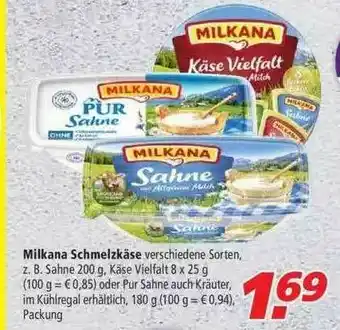 Marktkauf Milkana Schmelzkäse Angebot