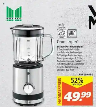 Marktkauf Cromargan Standmixer Küchenminis Angebot