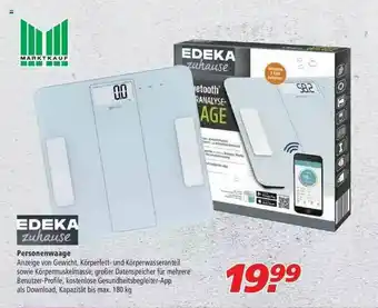 Marktkauf Edeka Zuhause Personenwaage Angebot