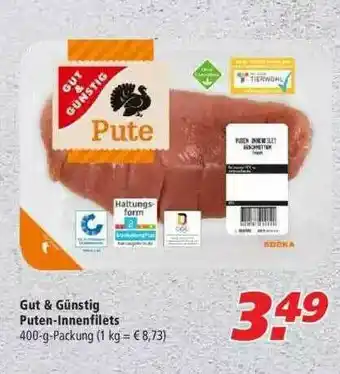 Marktkauf Gut & Günstig Puten-innenfilets Angebot