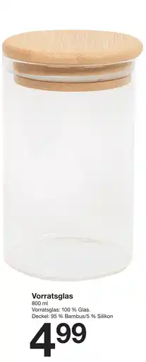Zeeman Vorratsglas Angebot