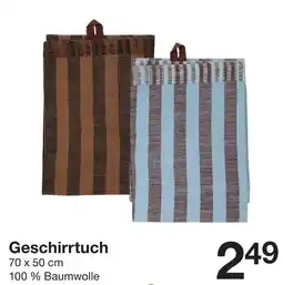 Zeeman Geschirrtuch Angebot