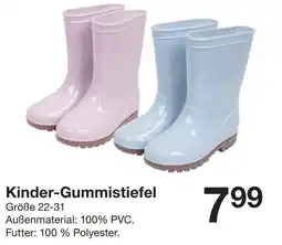 Zeeman Kinder-Gummistiefel Angebot