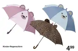 Zeeman Kinder-Regenschirm Angebot