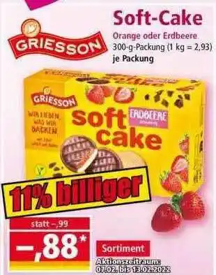 Norma Griesson Soft-cake Angebot