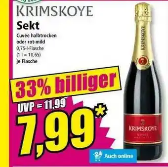 Norma Krimskoye Sekt Angebot