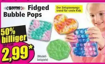 Norma Game Fidged Bubble Pops Angebot