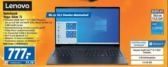 Expert Lenovo Notebook Yoga Slim 7i Angebot