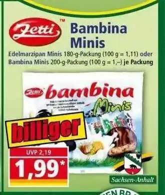 Norma Zetti Bambina Minis Angebot