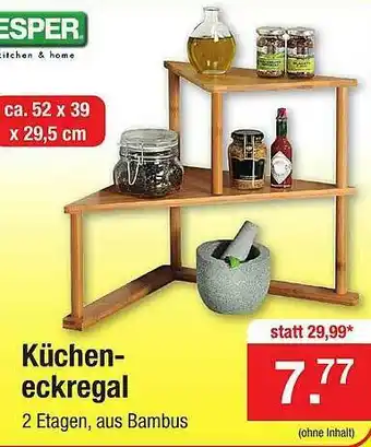 Zimmermann Küchen-eckregal Angebot