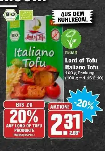 dodenhof Lord Of Tofu Italiano Tofu Angebot