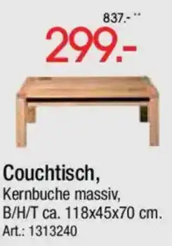 Zurbrüggen Couchtisch Angebot